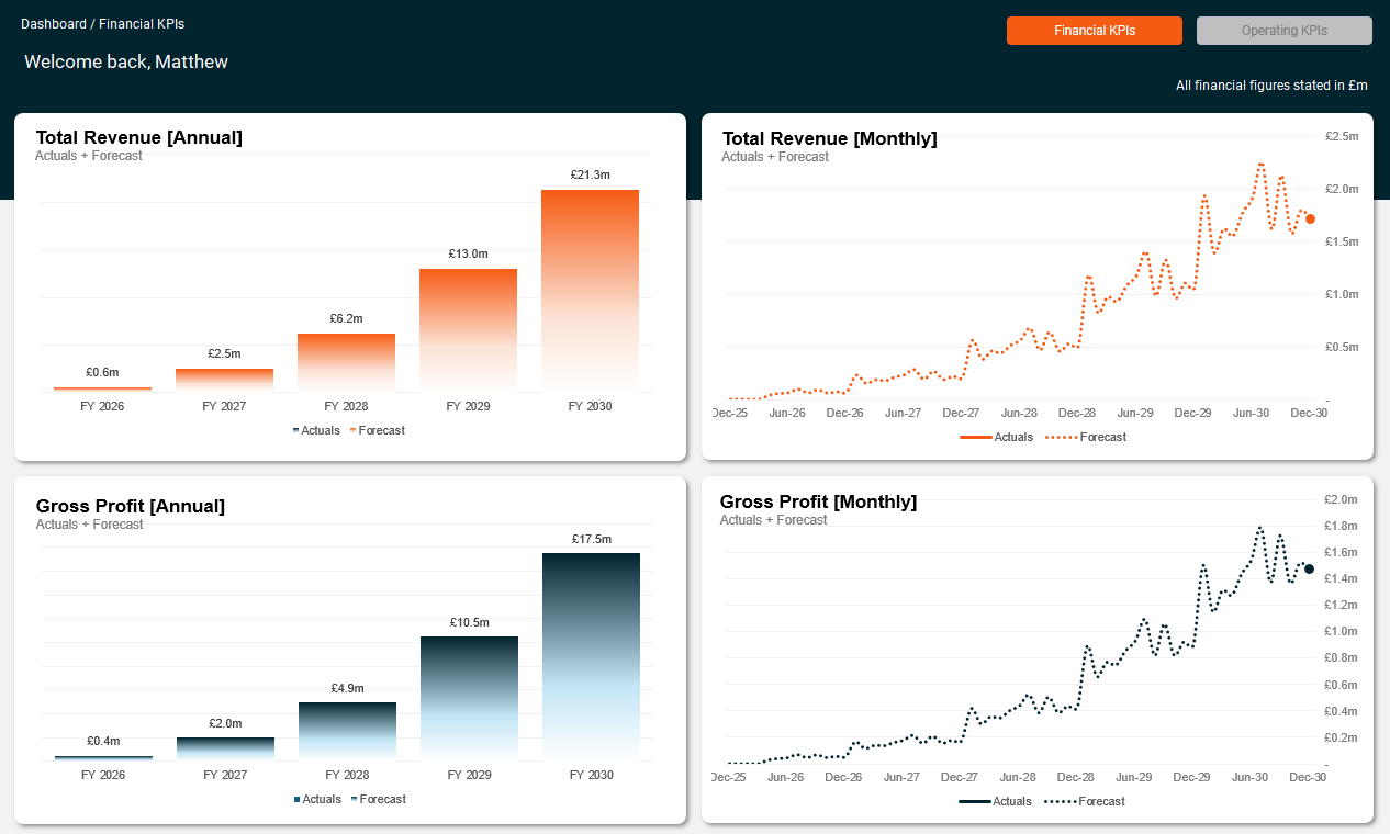 Universal Scale-Up Financial Model